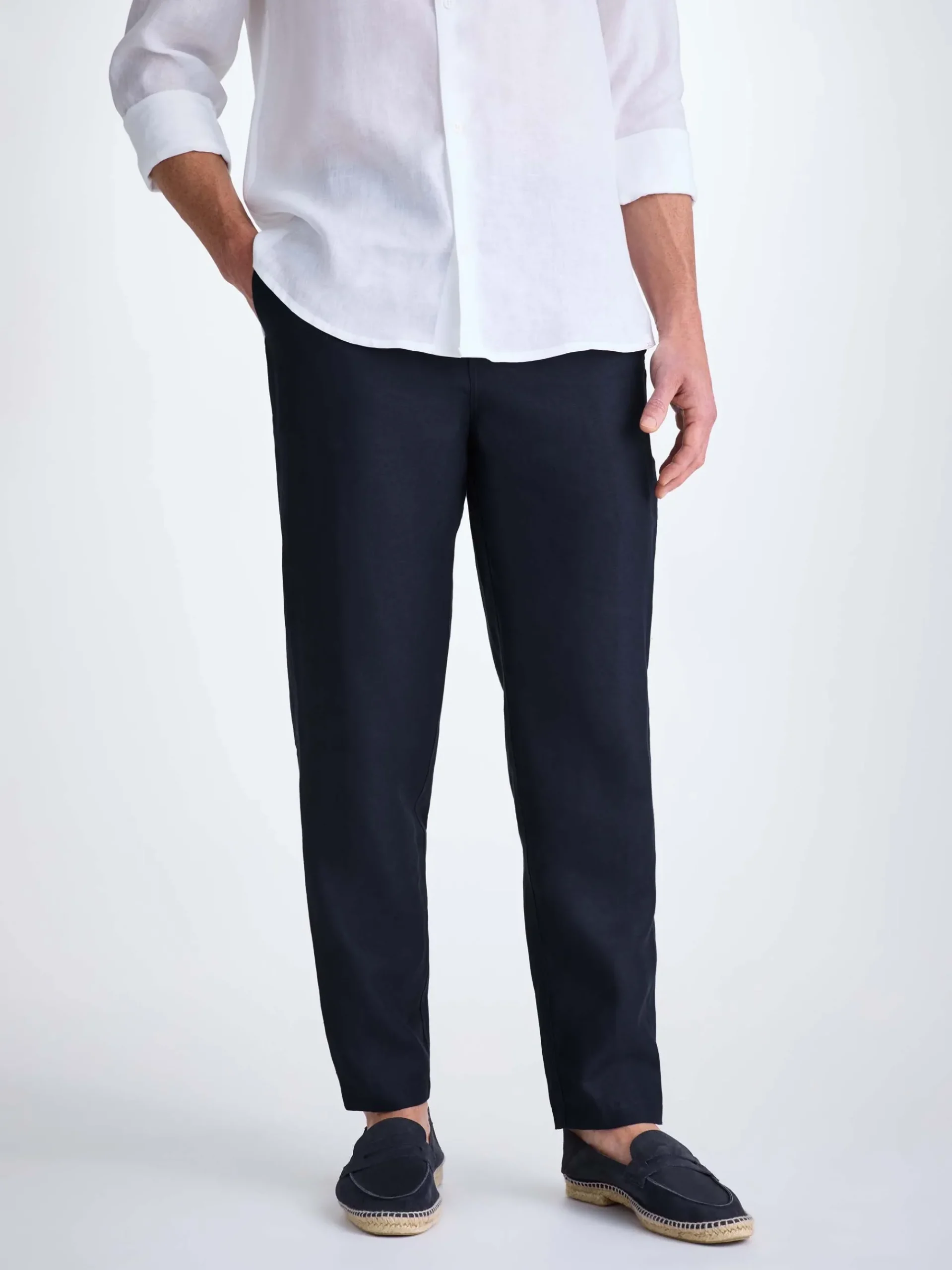 trousers-djbbZxzK-7.webp Derek Rose Resort Wear|View All>Trousers Navy Blue