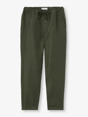 Derek Rose Resort Wear|View All>Trousers Khaki