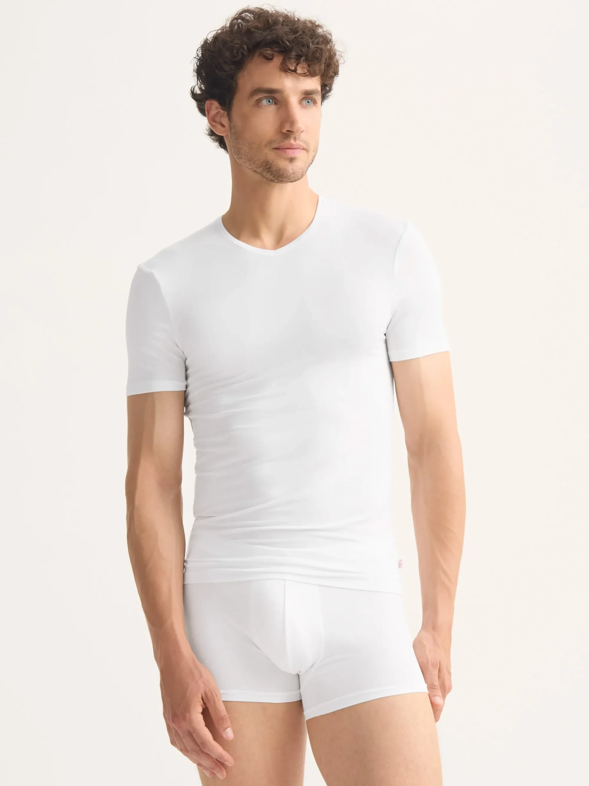 underwear-v-neck-t-shirt-GsBxAwxN-2.webp Derek Rose V-Neck T-Shirts|View All>Underwear V-Neck T-Shirt White