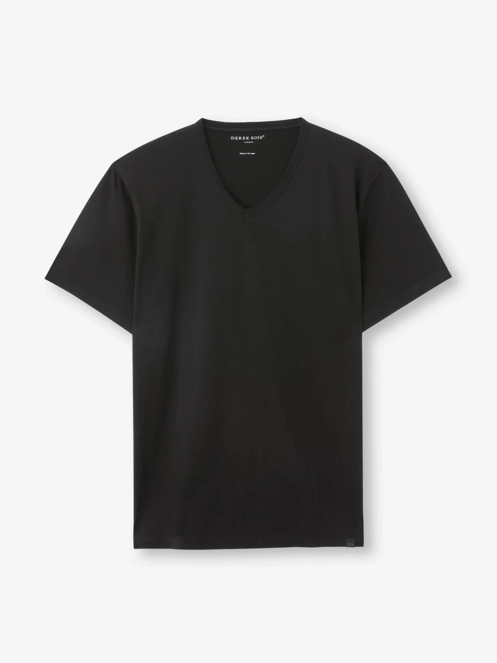 v-neck-t-shirt-vEoGPylN-0.webp Derek Rose Cotton T-Shirts|View All>V-Neck T-Shirt Black
