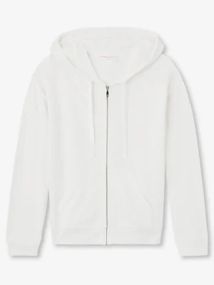 Derek Rose T-Shirts & Tops|View All>Zip Up Hoodie White
