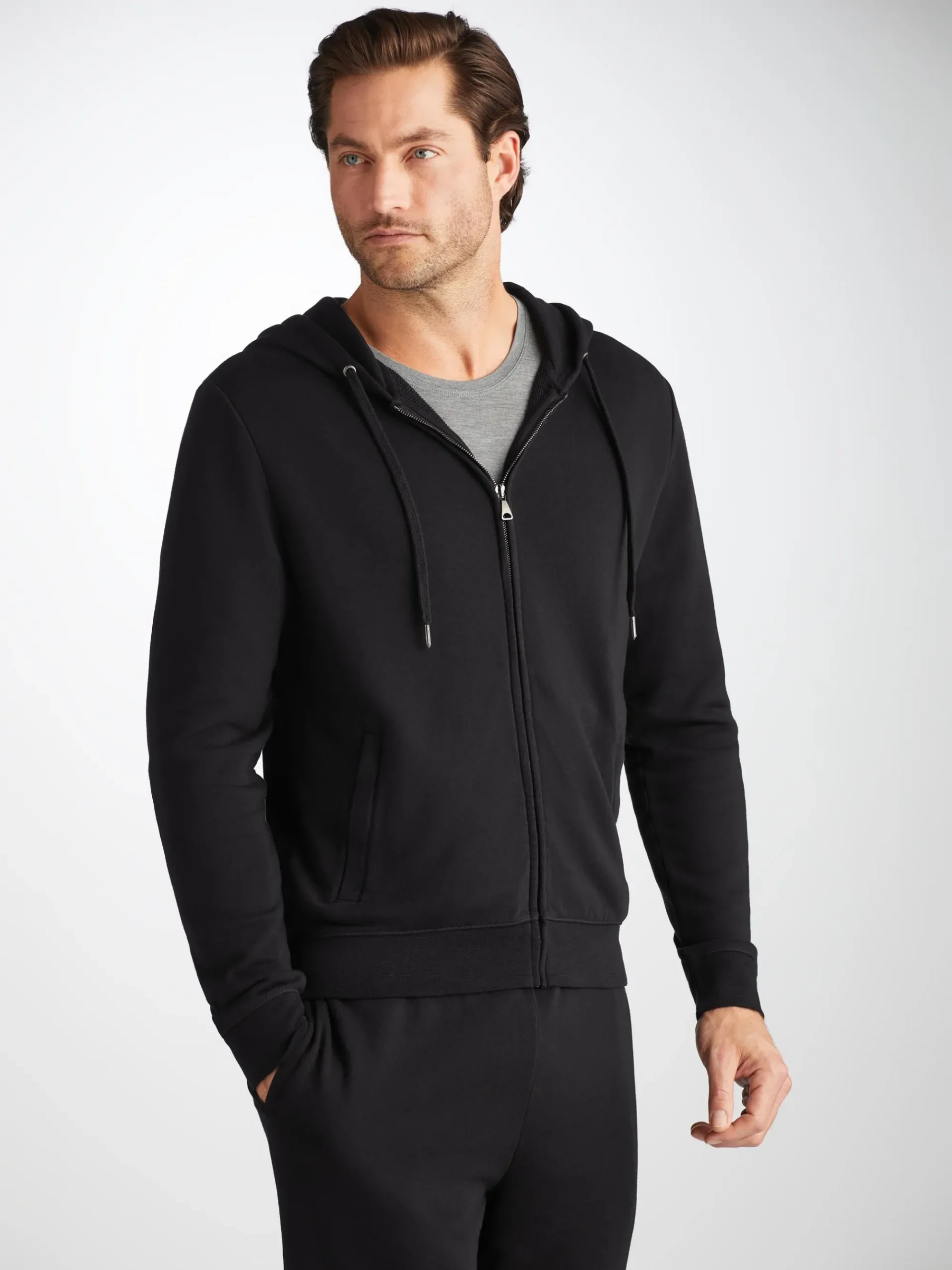 zip-up-hoodie-cQmxFxOQ-7.webp Derek Rose T-Shirt & Tops|View All>Zip Up Hoodie Black