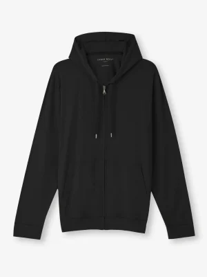 Derek Rose T-Shirt & Tops|View All>Zip Up Hoodie Black
